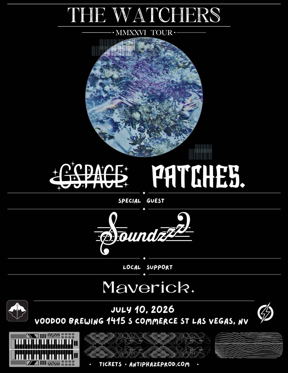 The Watchers MMXXVI Tour w/ G-Space & Patches